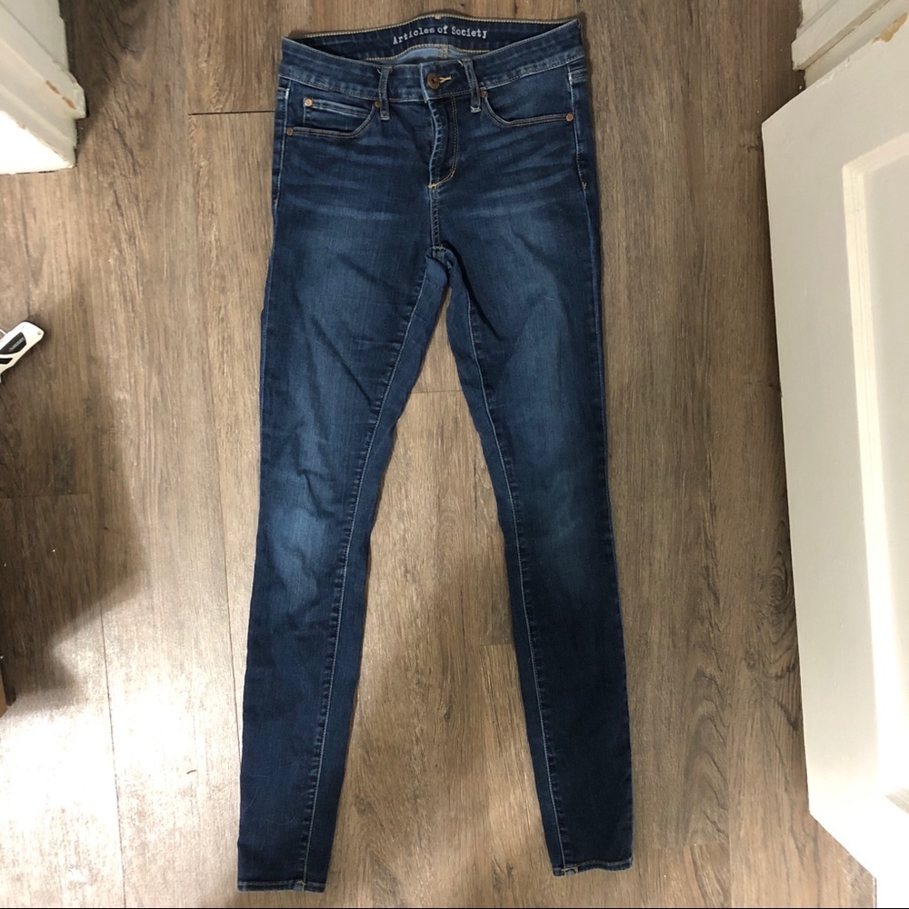 Articles of Society fitted Skinny Jeans